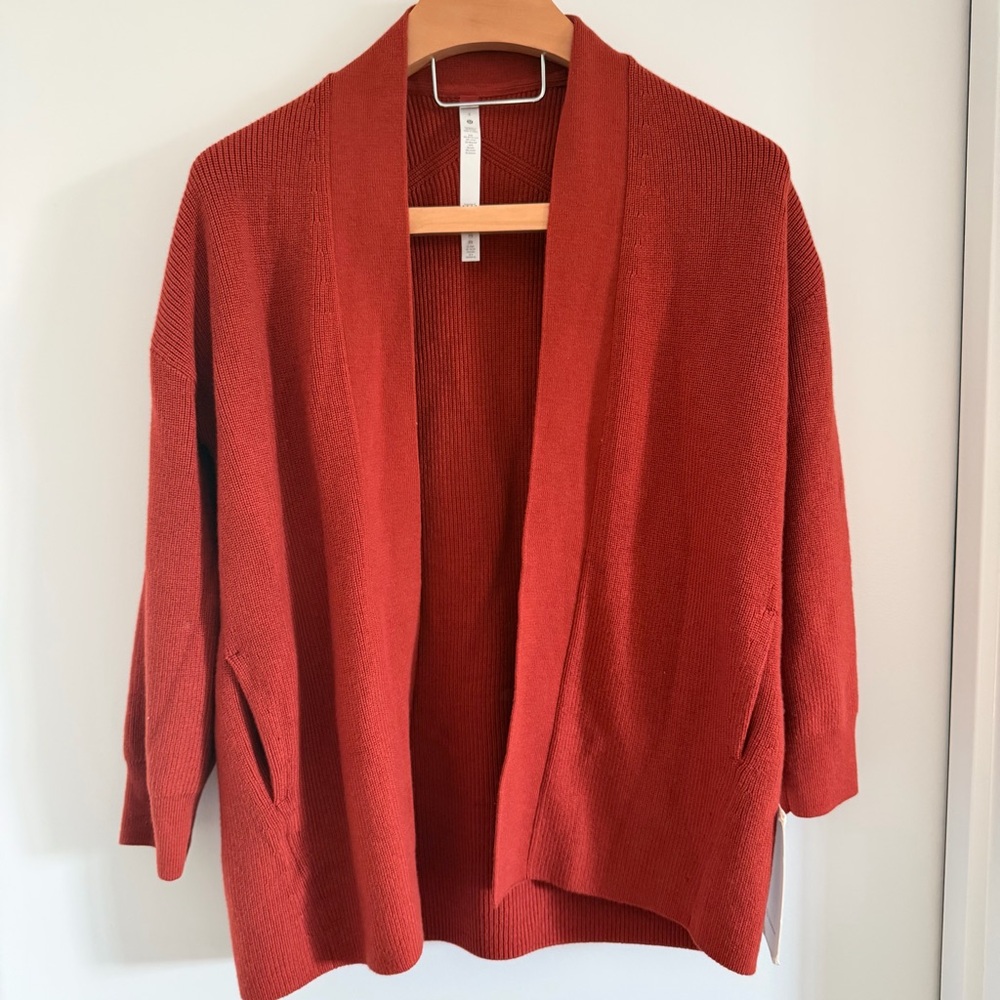 lululemon open cardigan / sweater